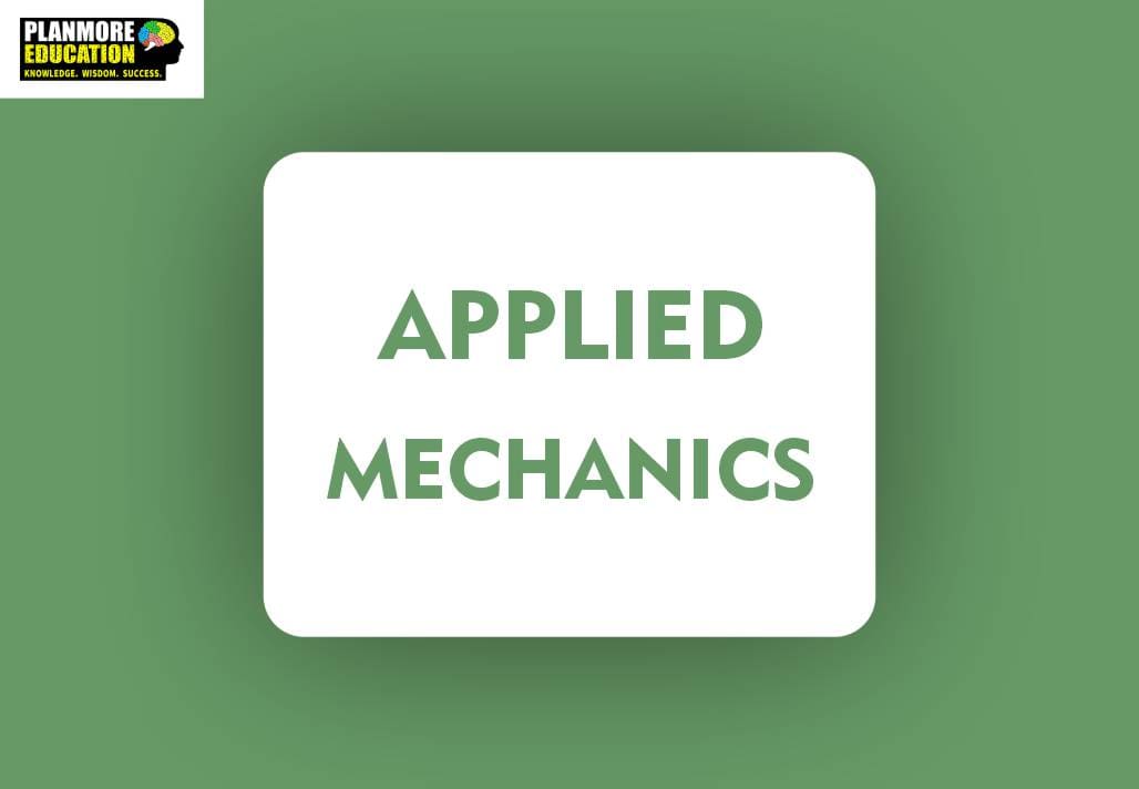 Applied Mechanics